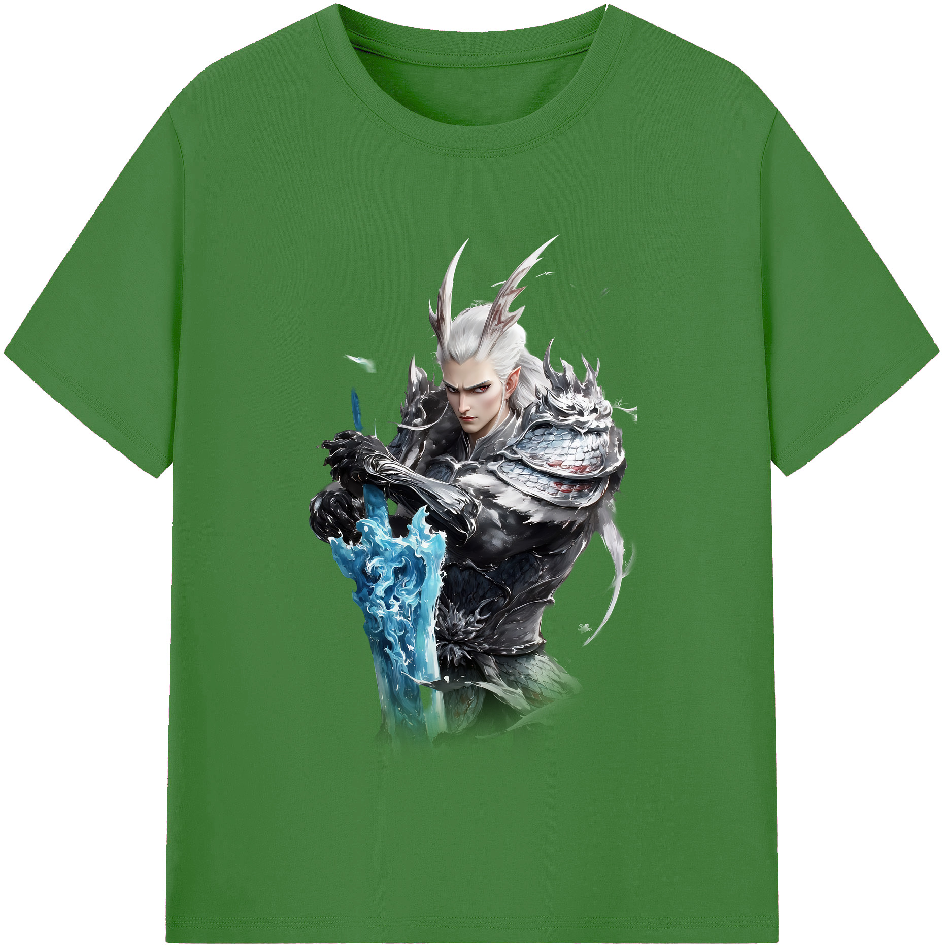 （画像用） Ne Zha 2 ナタ 魔童の大暴れ レディースカジュアルプリントTシャツ（綿100％）